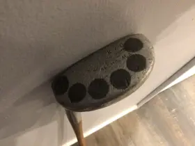 270H OTEY CRISMAN Left Selma Ala Hickory Shafted Putter Grip
