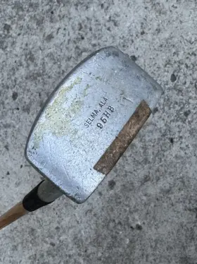 95HB OTEY CRISMAN Hickory Shaft Mallet Putter Golf Club Selma