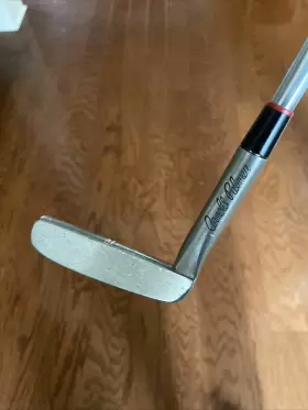 AP16 PALMER Arnold Putter Rh Steel Shaft Bullseye Target Grip