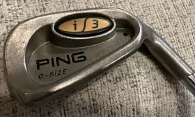 0-SIZE PING Rh Iron Jz Stiff Flex Golf Club Dot