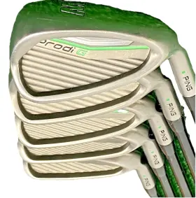 026D637 PING Prodi Iron Set Dot Up Rh Tall Junior Graphite