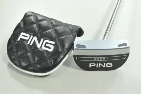 DS72 PING Putter Right Straight Steel Head Cover