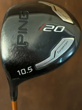 DI-6S PING Lh Driver Stiff Flex Graphite Shaft