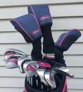 902231 PING/WILSON Womens Rh Hope Golf Club Set Bag