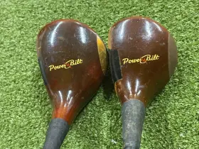 3205C POWERBILT Citation Persimmon Wood Set Rh Steel #3