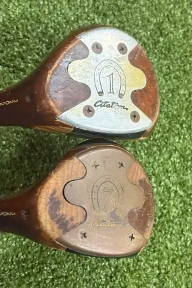 3205C POWERBILT Citation Persimmon Wood Set Rh Steel