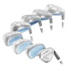 EX-550 POWERBILT Hybrid Iron Set Clubs Ladies Flex Graphite