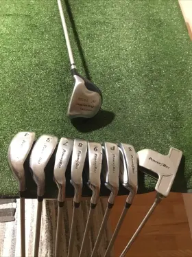 PB100 POWERBILT Set Fw Putter Flex Graphite Shafts