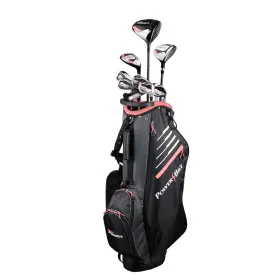 PB127001 POWERBILT Golf Womens Pro Power Lh Set Putter Bag