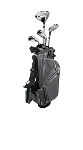 PB697327 POWERBILT Junior Golf Set Driver Hybrid Iron Wedge