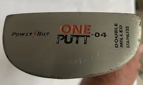 PUTT-04 POWERBILT Power Double Milled Putter Right