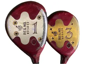 W85620 POWERBILT Persimmon Wood Set Ladies Steel Hcs Rh Grips