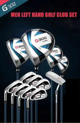 MTG025 PROGOLF Pro Golf Master Pgm Left Clubs Set Bag