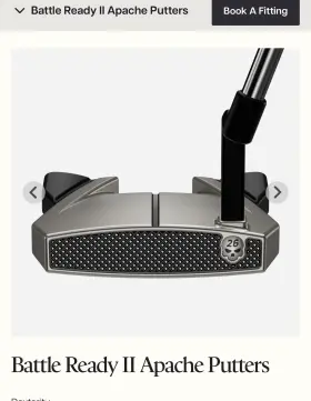 467396 PXG Battle Apache Putters