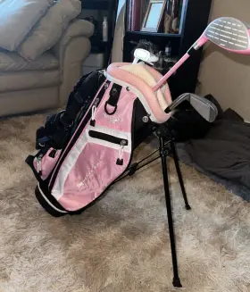 901574 RAY COOK Golf Manta Girls Junior Set Bag Pink