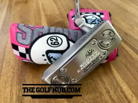 79551173 SCOTTY CAMERON Squareback Putter Pink Camo Grip Moto