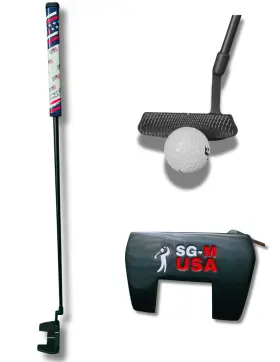 PB734831 SENIOR GOLF USA Sg Putter Club Right Carbon Shaft