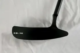SB-1C SIZEMORE Player Tuxedo Finish Milled Putter Prototype