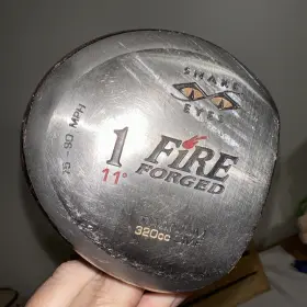 SA8188 SNAKE EYES Fire Forged Titanium Driver Graphite Rh #2
