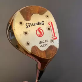 1DRIVER SPALDING Dan Sikes Reds Driver Flex Rh Steel Shaft