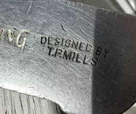 TPM9 SPALDING Tp Mills Putter Steel Stepless Shaft Rh Golf #3
