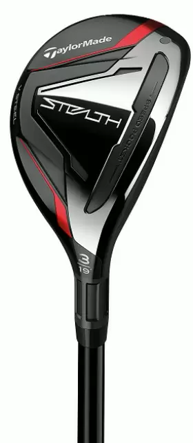N7413809 TAYLORMADE Golf Lh Stealth Rescue Hybrid Stiff Flex