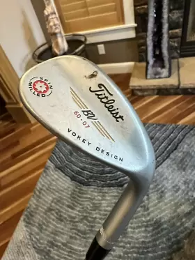 60-07 TITLEIST Bv Vokey Spin Milled Lob Wedge Golf Club Rh