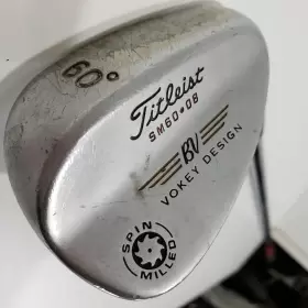 SM60 TITLEIST Bv Vokey Design Lw Spin Milled Lob Wedge Steel #2