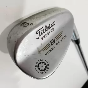 SM60 TITLEIST Bv Vokey Design Lw Spin Milled Lob Wedge Steel