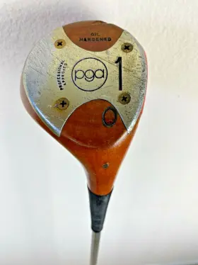 R-100 TOMMY ARMOUR Persimmon Pga Driver Wood Set Sock