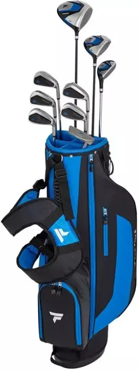 FS0066 TOP FLITE Mens Golf Club Set Graphite Steel Shaft