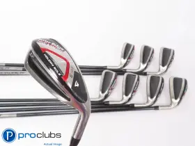 450724 TOUR EDGE Launch Hybrid Iron Set Senior Flex Graphite