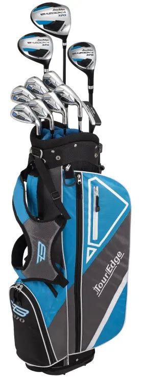 B6SRGU11B TOUR EDGE Golf Varsity Bazooka Teen Set Junior Flex
