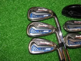 HP25 TOUR EDGE Iron Set Rh Uniflex Steel Shaft Hybrid #2