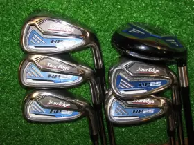 HP25 TOUR EDGE Iron Set Rh Uniflex Steel Shaft Hybrid
