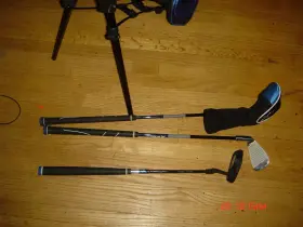 652752503300 TOUR X Boys Golf Set Wood Iron Putter Bag #2