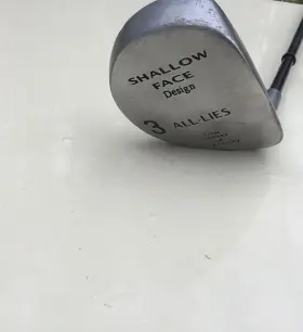 QCR-4 TRUE TEMPER Shallow Faced Wood Center Gravity Rh Flex