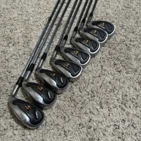 5551-3PWI TURBO POWER Xpi Hybrid Iron Set Stiff Flex Steel