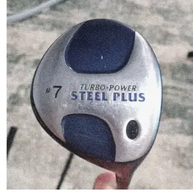 JM200 TURBO POWER Steel Fairway Wood Rh Graphite