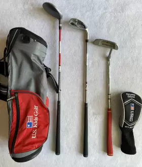 WT-30 U.S. KIDS GOLF Bag Club Set Driver Iron Jekyll Putter