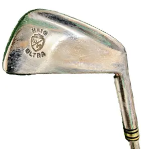 15E09570 WALTER HAGEN Haig Ultra Iron Mens Rh Stiff Steel