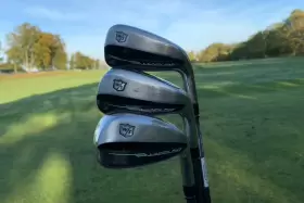 377932 WILSON Staff Launch Pad Irons Steel Stiff