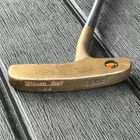 8863 WILSON Staff Blade Putter Steel Shaft Grip Rh