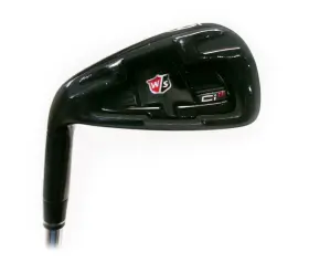 CI11 WILSON Lh Single Iron Steel Temper Flighted Flex