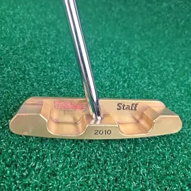 STAFF-2010 WILSON Milled Putter Center Shafted Rh Steel Shaft