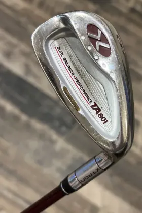 TA801 X-TRON Dual Balance Single Iron Ladies Flex Graphite Rh TA801 X-TRON Dual Balance Single Iron Ladies Flex Graphite Rh