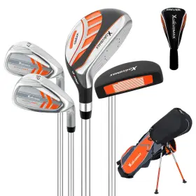 GT5-5-7-ORANGE XDRIVEMAX Kids Golf Club Set Junior Stand Bag GT5-5-7-ORANGE XDRIVEMAX Kids Golf Club Set Junior Stand Bag