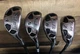 DEMO RH Mens Powerbilt Golf EX-550 Hybrid Iron Set #4-7 Regular Flex 943-34MH