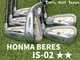 Honma Beres IS-02 2S Iron 6 pcs Tour AD 65 R