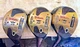 WILSON X31 4200 WOOD HEAD LADIES DRIVER 3 & 5 FAIRWAY WOOD ALUMINUM SHT ⛳VTG EUC